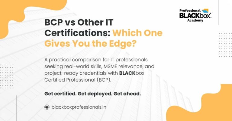 BCP vs Other IT Certifications: Which One Gives You the Edge?