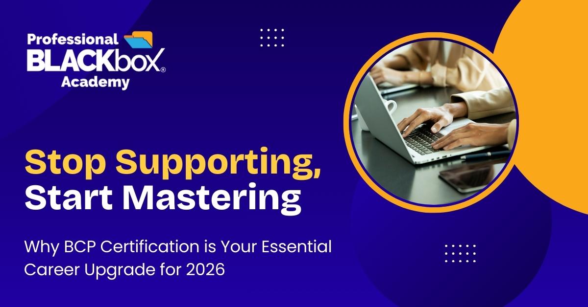 Stop Supporting, Start Mastering: Why BCP Certification is Your Essential Career Upgrade for 2026
