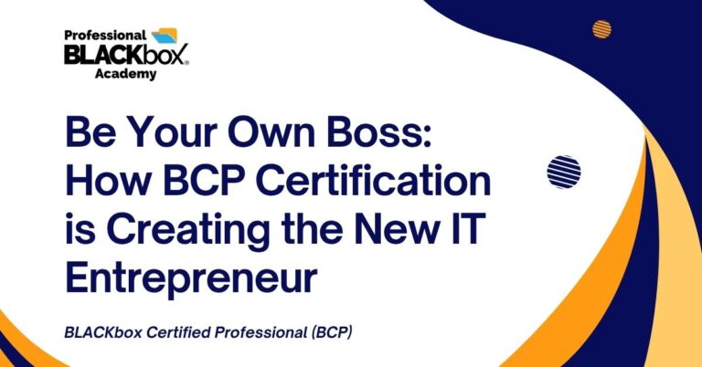 Be Your Own Boss: How BCP Certification is Creating the New IT Entrepreneur